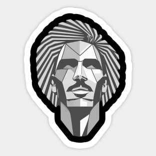 Men head Sticker